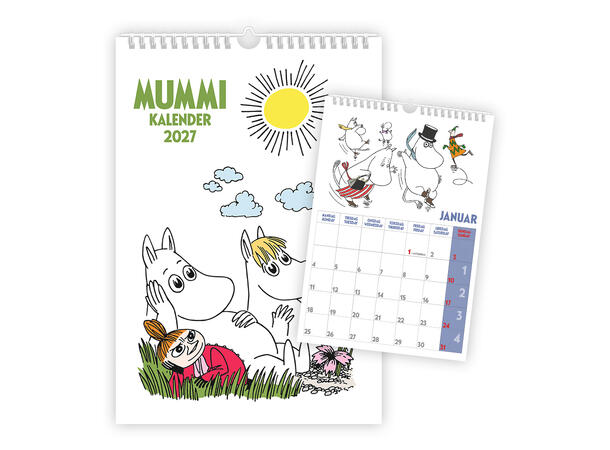 Mummi A4 kalender 2027 Kalender 2027