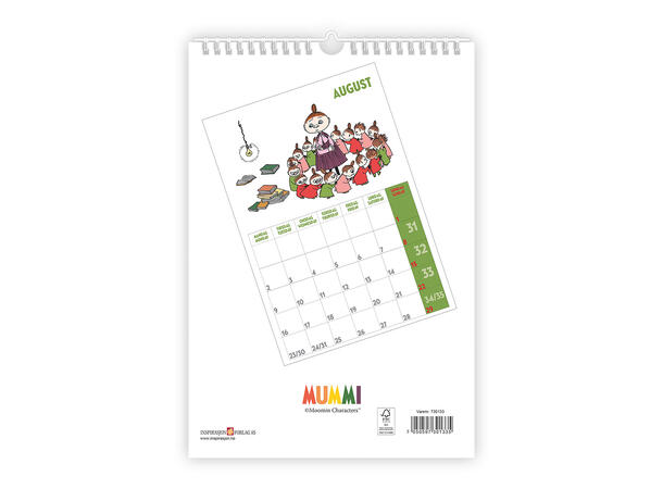 Mummi A4 kalender 2027 Kalender 2027 