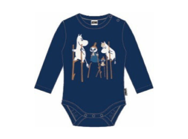 Mummi Body - Eventyr Mørkeblå Babyklær fra Mummi 