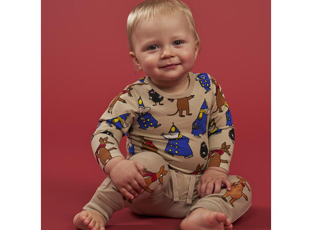 Mummi Body - Kraftfull Beige Babyklær fra Mummi