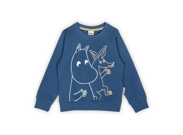 Mummi Collegegenser - Sniff Blå Barneklær fra Mummi 