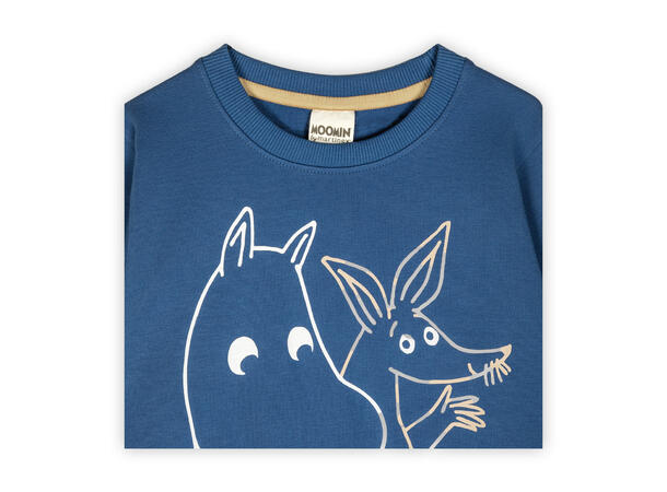 Mummi Collegegenser - Sniff Blå Barneklær fra Mummi 