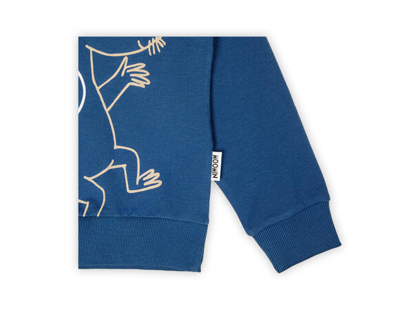 Mummi Collegegenser - Sniff Blå Barneklær fra Mummi 