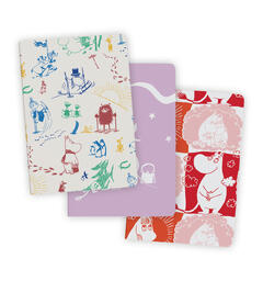 Mummi Notatbok 3pk - Soft cover 15x21 cm