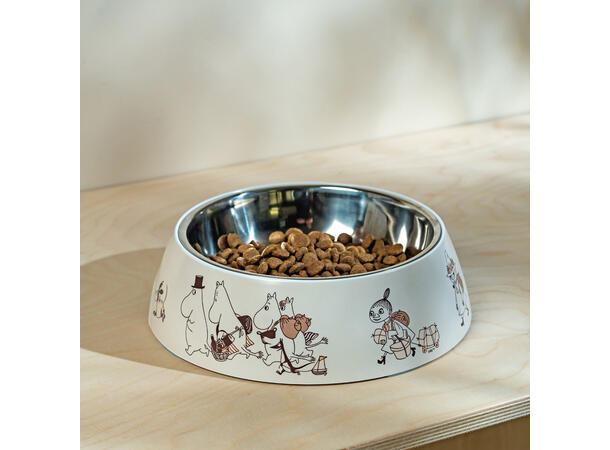 Mummi Pets Matskål - XL Beige 1200 ml Pets