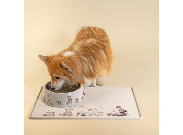 Mummi Pets Matskål - XL Beige 1200 ml Pets