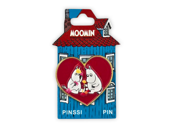 Mummi Pin - 3D Hjerte Mummi 