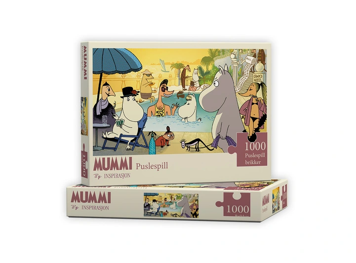Mummi Puslespill 1000 I bassenget 1000 brikker 