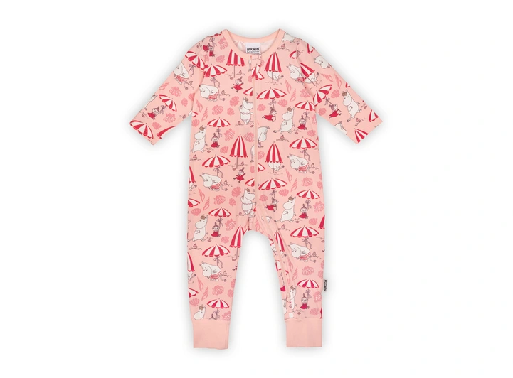 Mummi Pyjamas - Strand Korall 92 Babyklær fra Mummi 