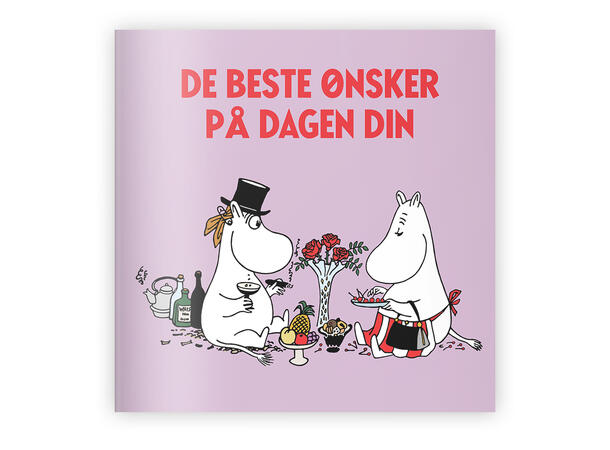 Mummi dobbeltkort - De beste ønsker 12 cm Mummi