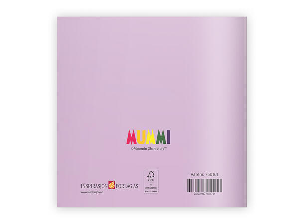 Mummi dobbeltkort - De beste ønsker 12 cm Mummi