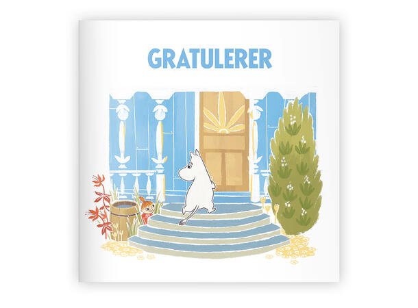 Mummi dobbeltkort - Gratulerer 12 cm Mummi