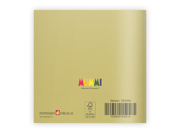 Mummi dobbeltkort - Gratulerer med dagen 7,5 cm Mummi