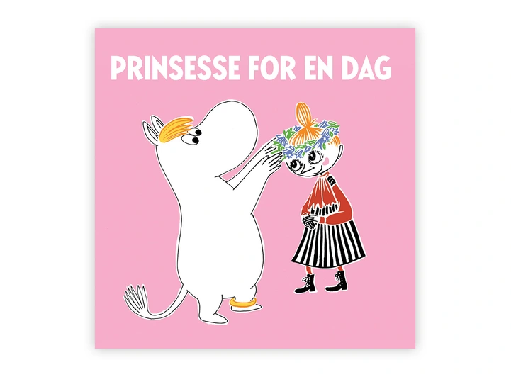 Mummi dobbeltkort - Prinsesse for en dag 12 cm Mummi 