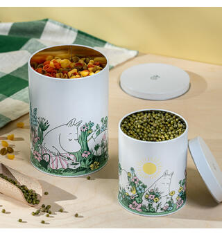 Mummi oppbevaringsbokser - I hagen Sett a 2