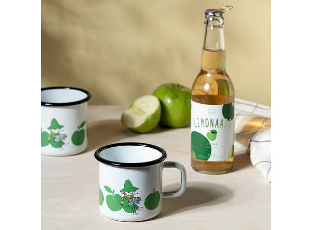 Mummikopp Emalje - Epler 3,7 dl