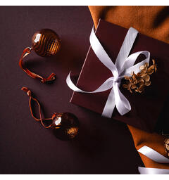 Muurla glasskule - Amber 6cm