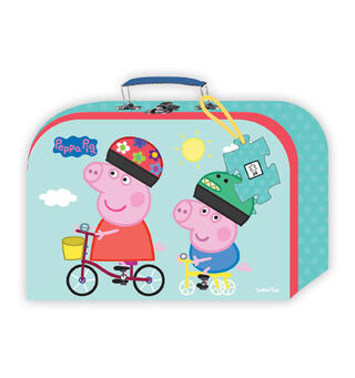 Peppa Gris - Puslespill og koffert 24 brikker
