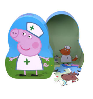 Peppa Gris Puslespill 24 brikker 3 +