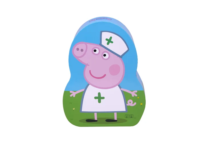 Peppa Gris Puslespill 24 brikker 3 + 