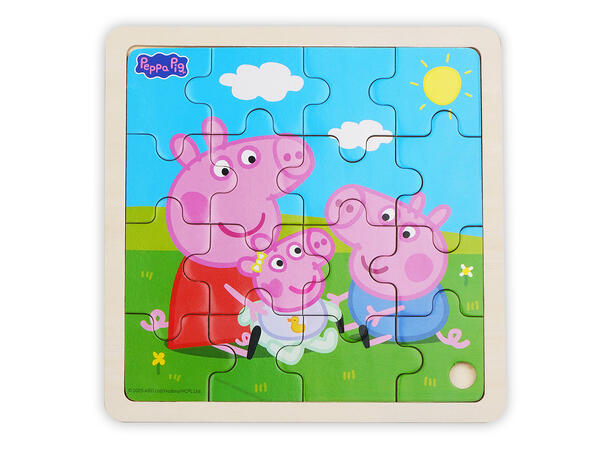 Peppa Gris Rammepuslespill 16 brikker 3 + 
