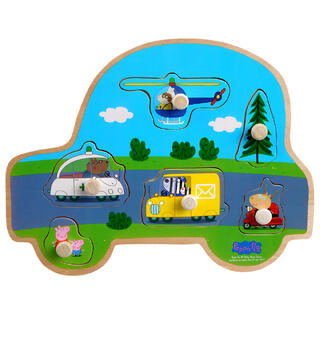 Peppa Gris Trepuslespill 6 brikker 2 +