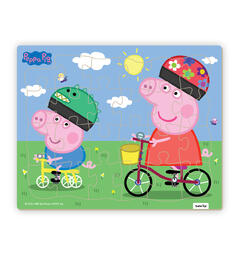 Peppa Gris puslespill 24 brikker