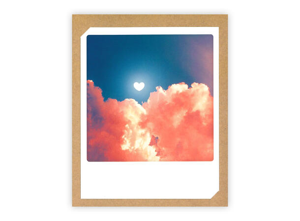 Pickmotion doble kort - Rosa sky Pickmotion - Doble kort