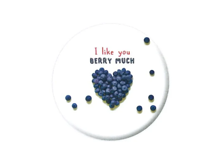 Pickmotion magnet  I Like You Berry Much 5,6 cm 