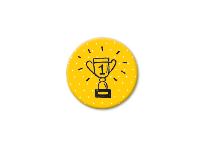 Pickmotion magnet  Trophy 3,2 cm 