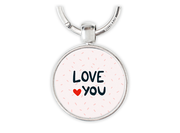 Pickmotion nøkkelring - Love you