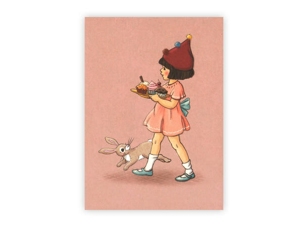 Belle & Boo - Postkort A Treat A6 