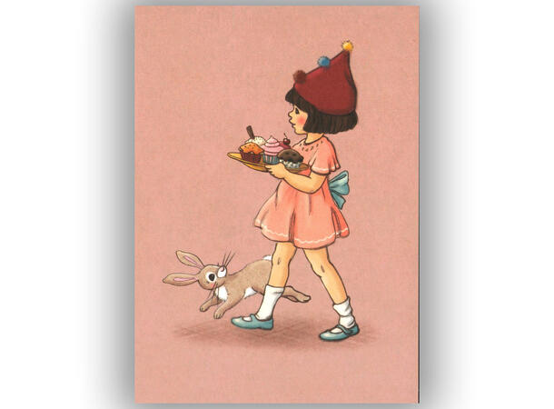 Belle & Boo - Postkort A Treat A6