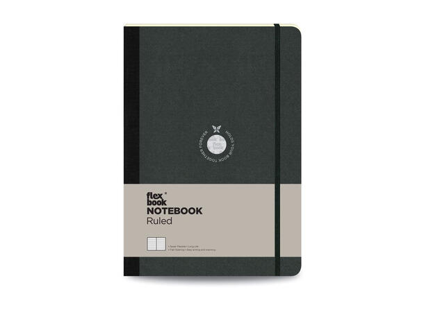 Flexbook Notatbok med linjer 13 x 21 cm 192 sider