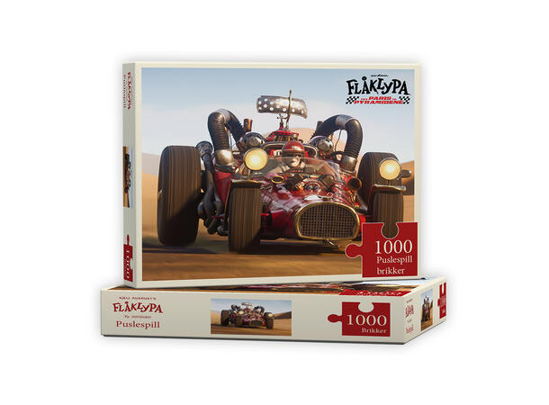 Flåklypa Puslespill 1000 - Il Tempo 1000 brikker
