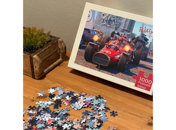 Flåklypa Puslespill 1000 - Il Tempo 1000 brikker 