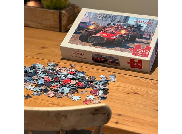 Flåklypa Puslespill 1000 - Il Tempo 1000 brikker 