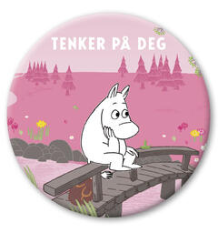 Magnet Mummi - Tenker På Deg 5,6 cm