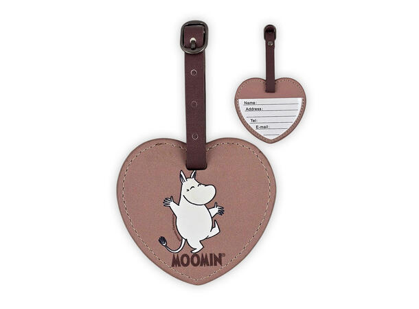 Mummi Bagasjemerke - Hjerte Mummitrollet Mummi