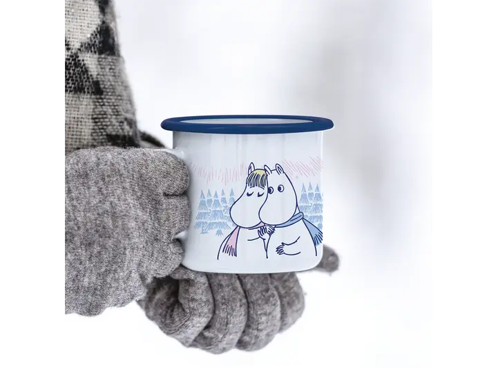 Mummi Emaljekopp - En frostklar dag 3,7 dl 