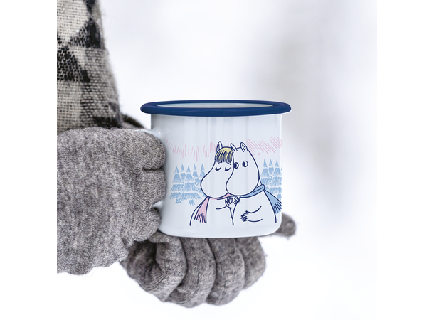 Mummi Emaljekopp - En frostklar dag 3,7 dl 