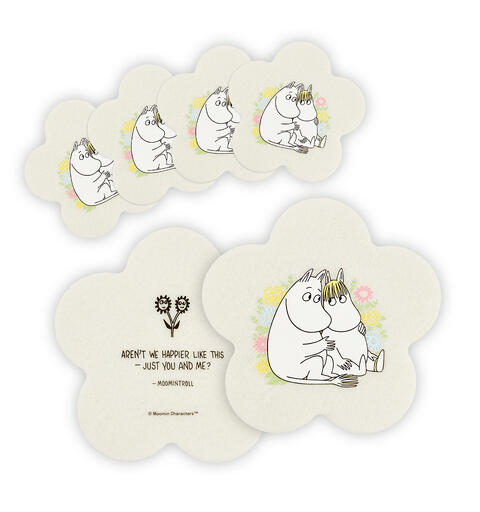 Mummi Glassbrikker - Blomster 4 pk