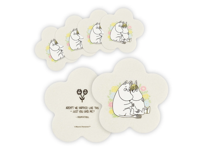 Mummi Glassbrikker - Blomster 4 pk 