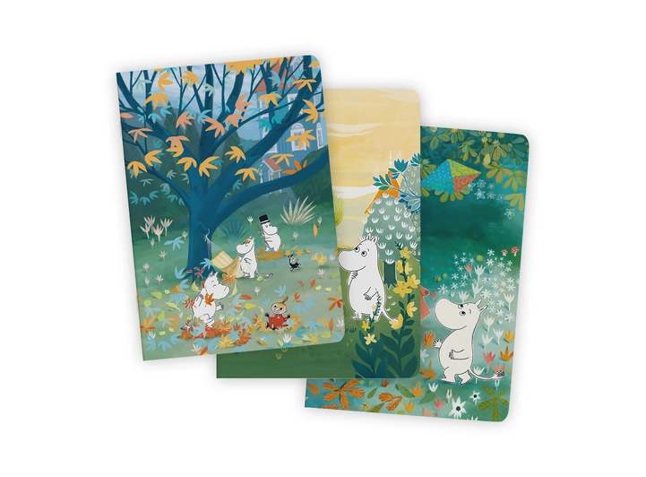 Mummi Notatbok 3pk - Soft cover 12x18 cm 