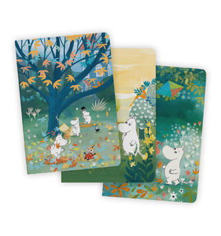 Mummi Notatbok 3pk - Soft cover 12x18 cm