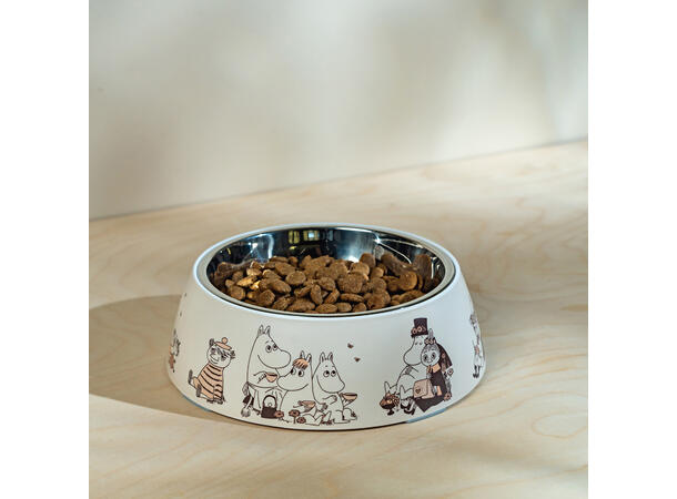 Mummi Pets Matskål - Stor Beige 650 ml Pets