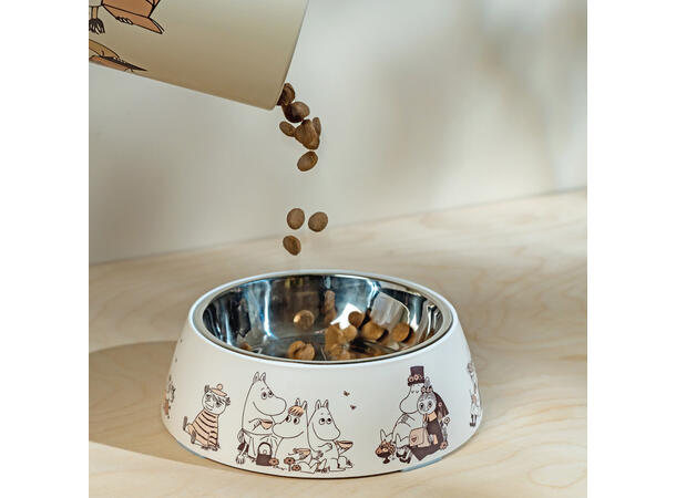 Mummi Pets Matskål - Stor Beige 650 ml Pets