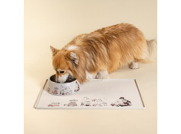 Mummi Pets Matskål - Stor Beige 650 ml Pets