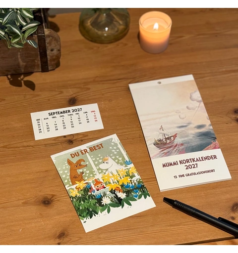 Mummi Postkortkalender 2027 Kalender 2027