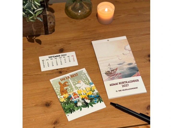 Mummi Postkortkalender 2027 Kalender 2027 